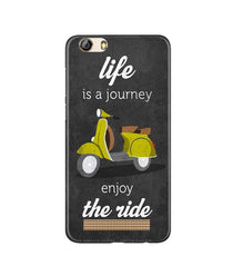 Life is a Journey Mobile Back Case for Gionee M5 Lite (Design - 261)