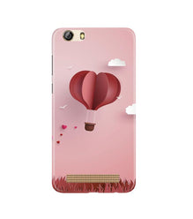 Parachute Mobile Back Case for Gionee M5 Lite (Design - 286)