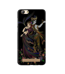 Radha Krishna Case for Gionee M5 Lite (Design No. 290)