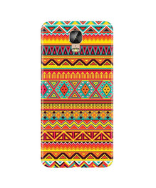 Zigzag line pattern Mobile Back Case for Gionee M5 Plus (Design - 4)