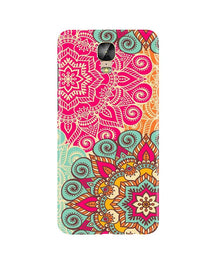 Rangoli art Mobile Back Case for Gionee M5 Plus (Design - 6)