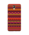 Zigzag line pattern2 Case for Gionee M5 Plus