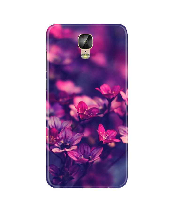 flowers Case for Gionee M5 Plus