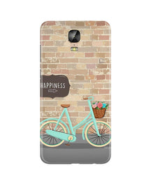 Happiness Mobile Back Case for Gionee M5 Plus (Design - 53)