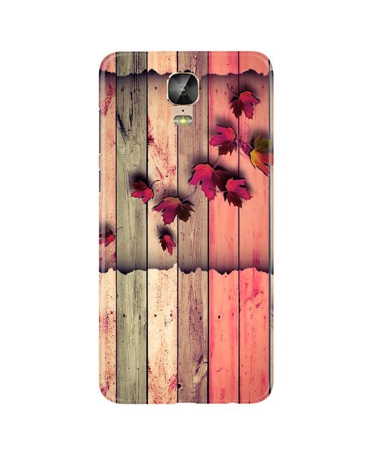 Wooden look2 Case for Gionee M5 Plus
