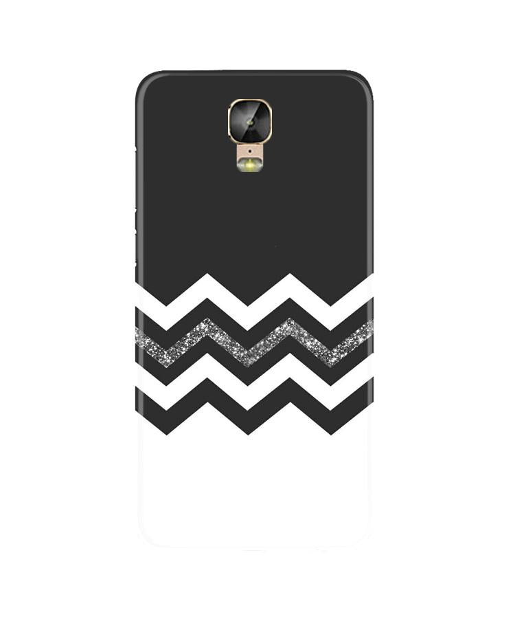 Black white Pattern2Case for Gionee M5 Plus