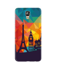 Eiffel Tower2 Mobile Back Case for Gionee M5 Plus (Design - 91)