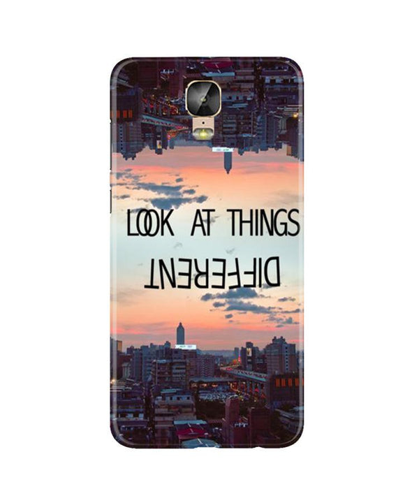 Look at things different Case for Gionee M5 Plus