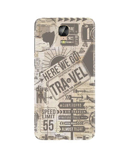 Travel Case for Gionee M5 Plus(Design - 104)