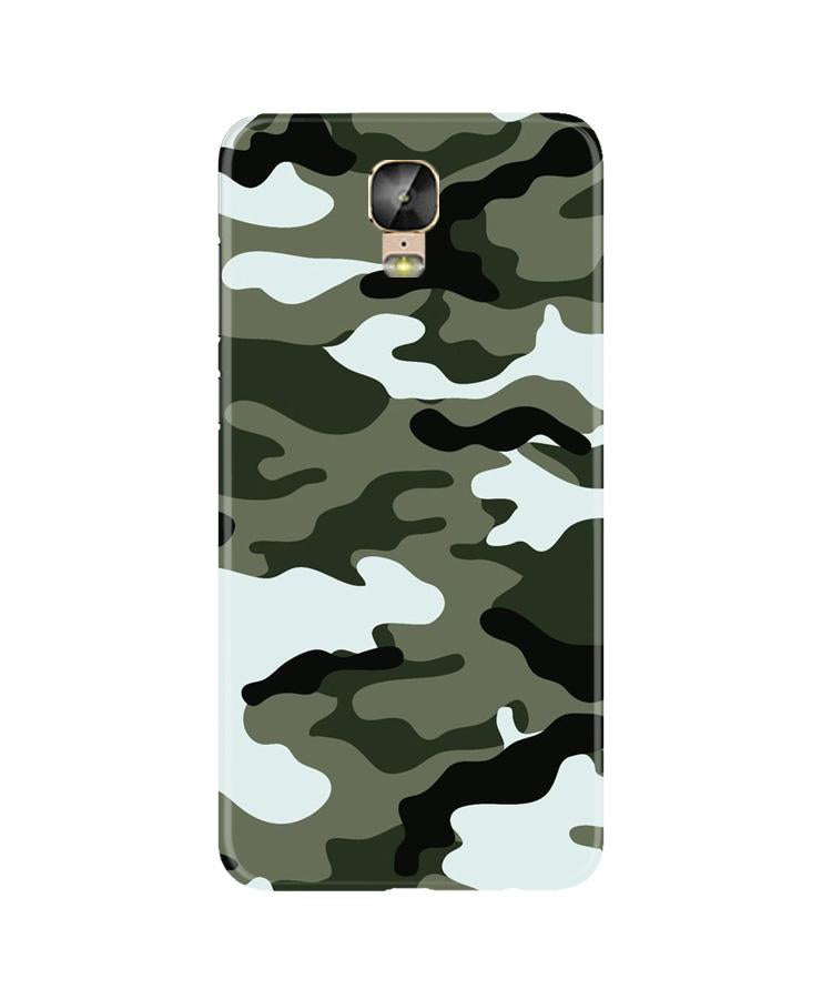 Army Camouflage Case for Gionee M5 Plus  (Design - 108)