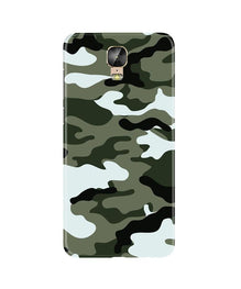 Army Camouflage Mobile Back Case for Gionee M5 Plus  (Design - 108)