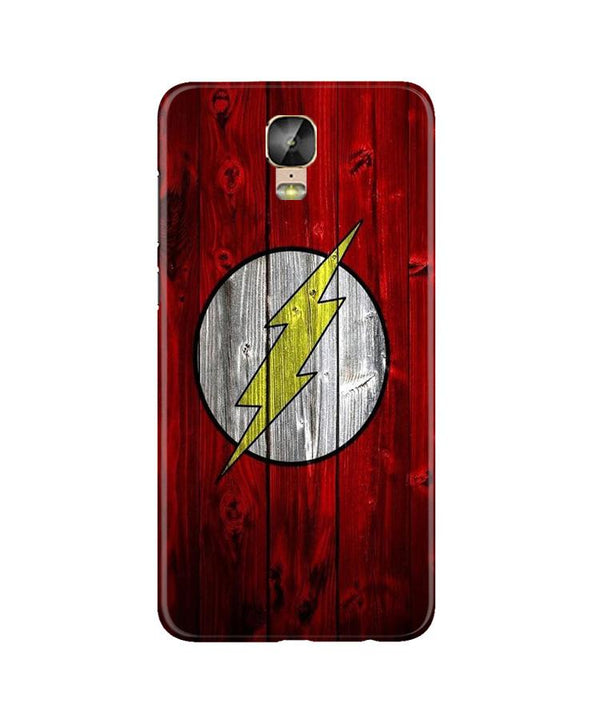 Flash Superhero Case for Gionee M5 Plus  (Design - 116)
