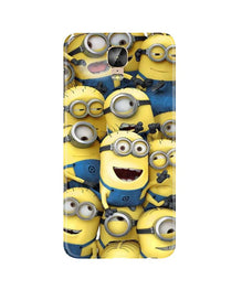 Minions Mobile Back Case for Gionee M5 Plus  (Design - 127)