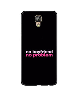 No Boyfriend No problem Case for Gionee M5 Plus(Design - 138)