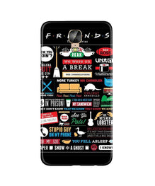 Friends Mobile Back Case for Gionee M5 Plus  (Design - 145)