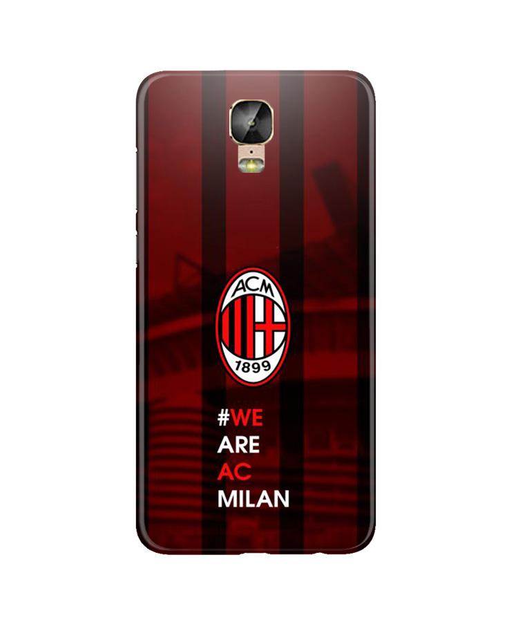 AC Milan Case for Gionee M5 Plus  (Design - 155)