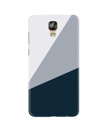 Blue Shade Mobile Back Case for Gionee M5 Plus (Design - 182)