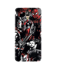 Avengers Mobile Back Case for Gionee M5 Plus (Design - 190)