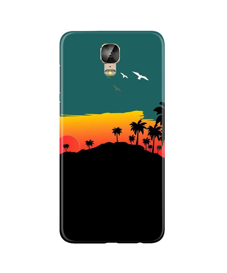 Sky Trees Case for Gionee M5 Plus (Design - 191)