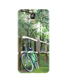 Bicycle Mobile Back Case for Gionee M5 Plus (Design - 208)