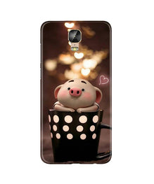 Cute Bunny Mobile Back Case for Gionee M5 Plus (Design - 213)