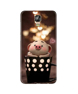 Cute Bunny Case for Gionee M5 Plus (Design No. 213)