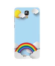 Rainbow Mobile Back Case for Gionee M5 Plus (Design - 225)