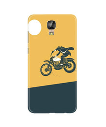Bike Lovers Mobile Back Case for Gionee M5 Plus (Design - 256)
