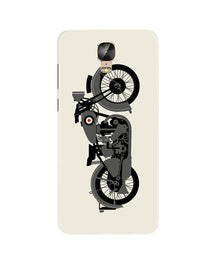 MotorCycle Mobile Back Case for Gionee M5 Plus (Design - 259)