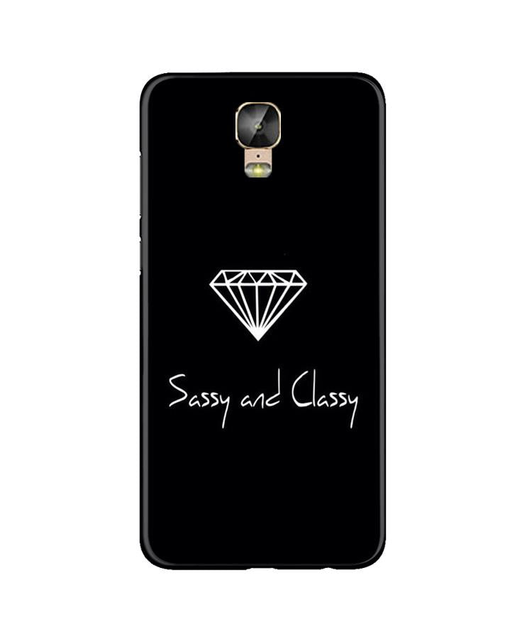 Sassy and Classy Case for Gionee M5 Plus (Design No. 264)