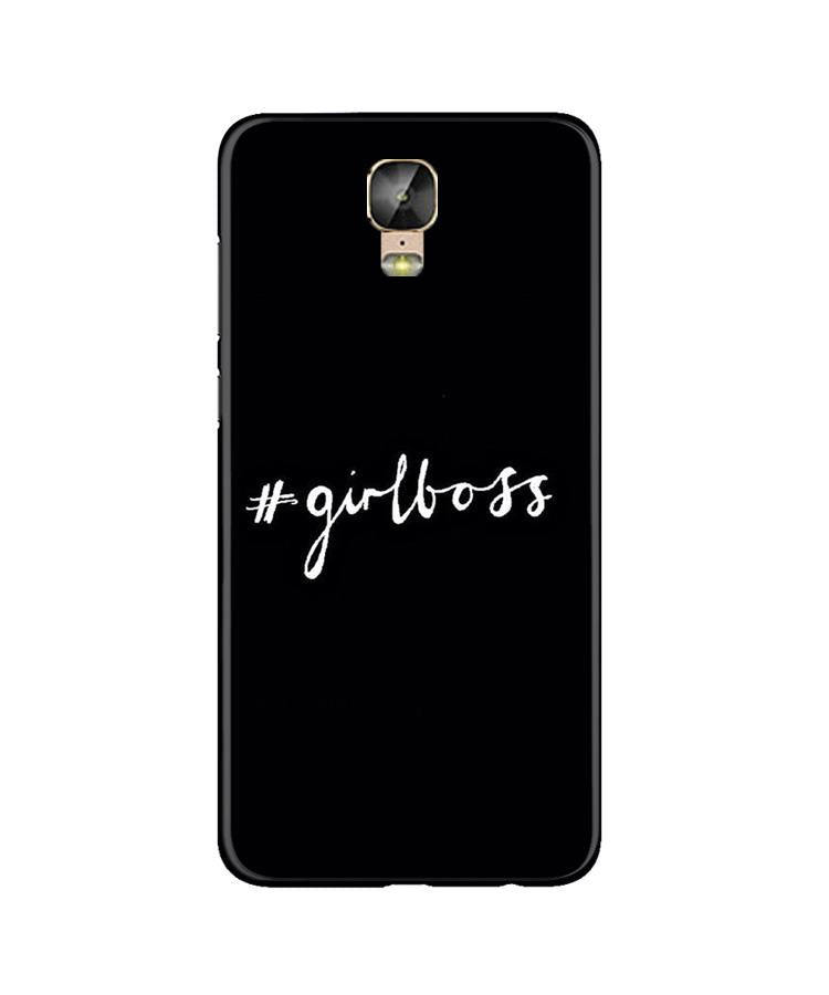 #GirlBoss Case for Gionee M5 Plus (Design No. 266)
