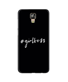 #GirlBoss Mobile Back Case for Gionee M5 Plus (Design - 266)