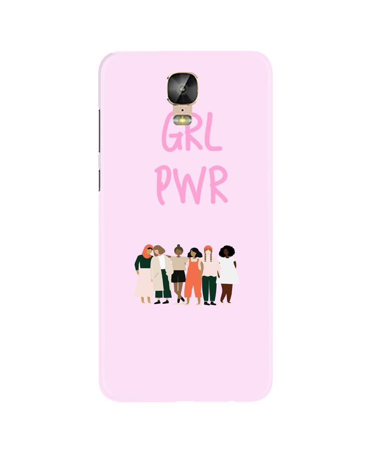 Girl Power Case for Gionee M5 Plus (Design No. 267)