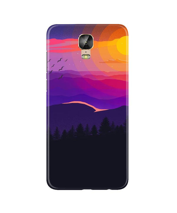 Sun Set Case for Gionee M5 Plus (Design No. 279)