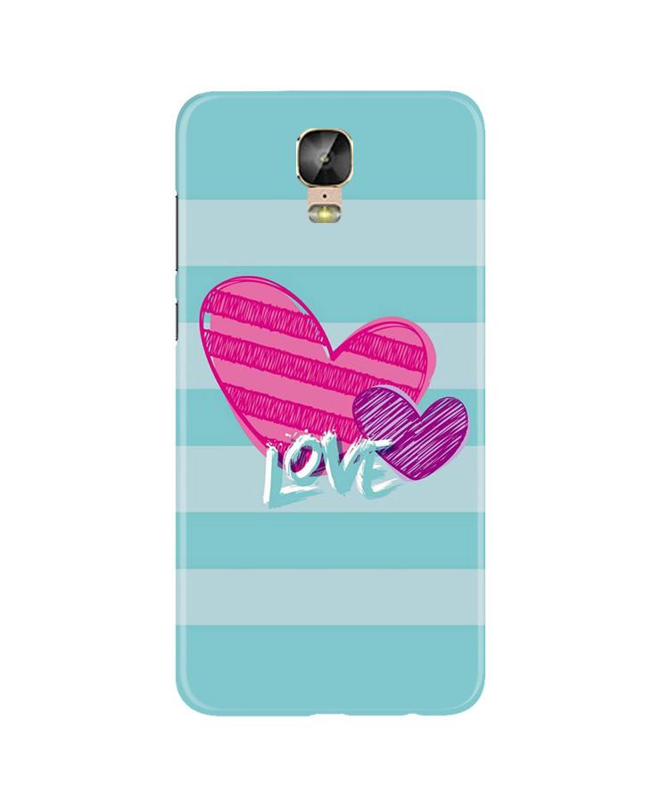 Love Case for Gionee M5 Plus (Design No. 299)