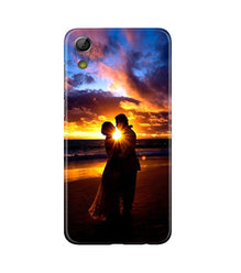 Couple Sea shore Mobile Back Case for Gionee P5L / P5W / P5 Mini (Design - 13)