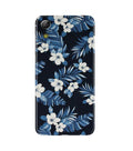 White flowers Blue Background2 Case for Gionee P5L