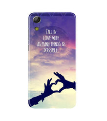 Fall in love Mobile Back Case for Gionee P5L / P5W / P5 Mini (Design - 50)