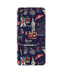 Love London Mobile Back Case for Gionee P5L / P5W / P5 Mini (Design - 75)