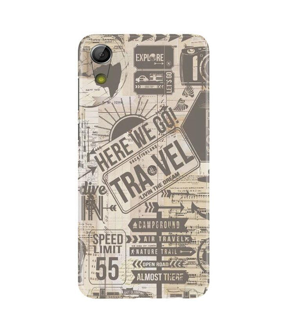 Travel Case for Gionee P5L / P5W / P5 Mini  (Design - 104)