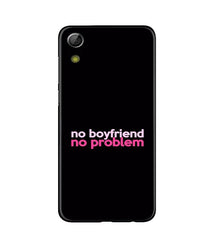 No Boyfriend No problem Mobile Back Case for Gionee P5L / P5W / P5 Mini  (Design - 138)