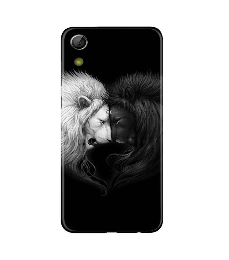 Dark White Lion Case for Gionee P5L / P5W / P5 Mini(Design - 140)