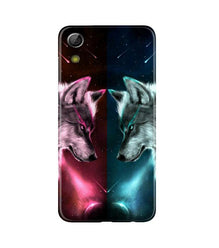 Wolf fight Mobile Back Case for Gionee P5L / P5W / P5 Mini (Design - 221)