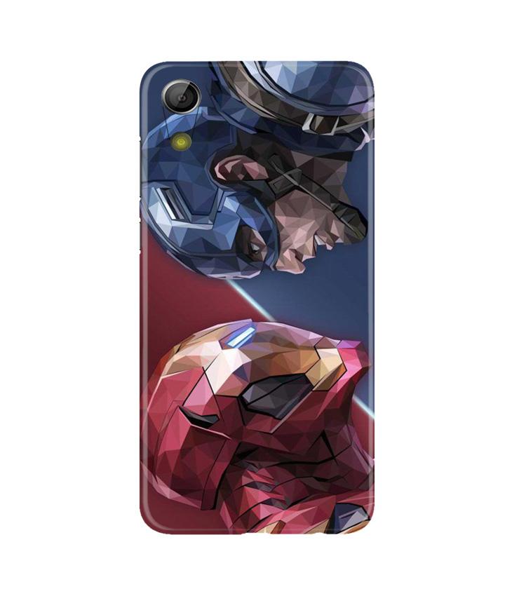 Ironman Captain America Case for Gionee P5L (Design No. 245)