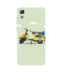 Vintage Scooter Mobile Back Case for Gionee P5L / P5W / P5 Mini (Design - 260)