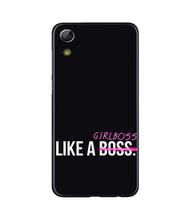 Like a Girl Boss Mobile Back Case for Gionee P5L / P5W / P5 Mini (Design - 265)