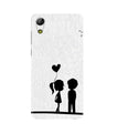 Cute Kid Couple Case for Gionee P5L / P5W / P5 Mini (Design No. 283)
