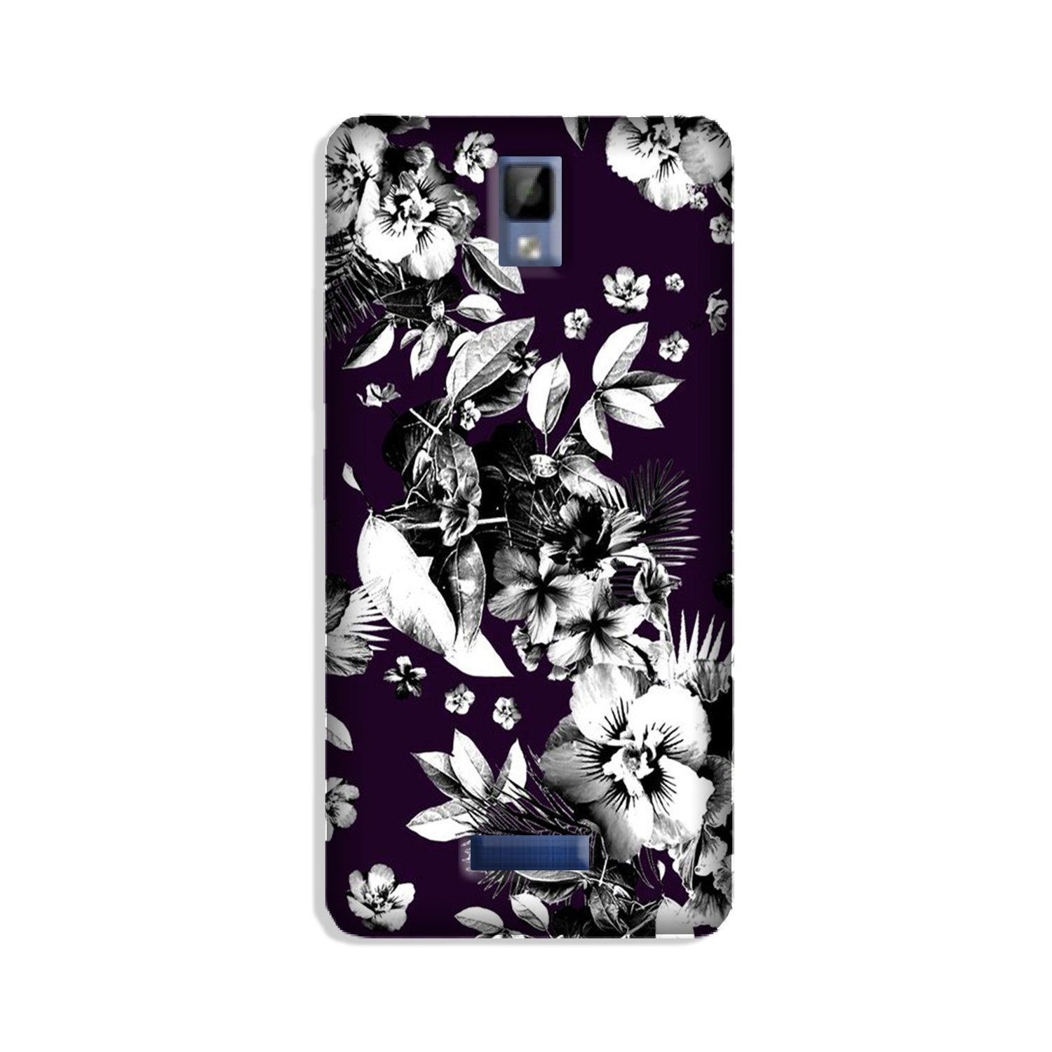 white flowers Case for Gionee P7