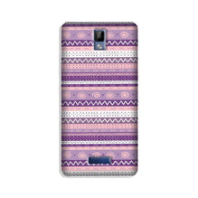 Zigzag line pattern3 Mobile Back Case for Gionee P7 (Design - 11)