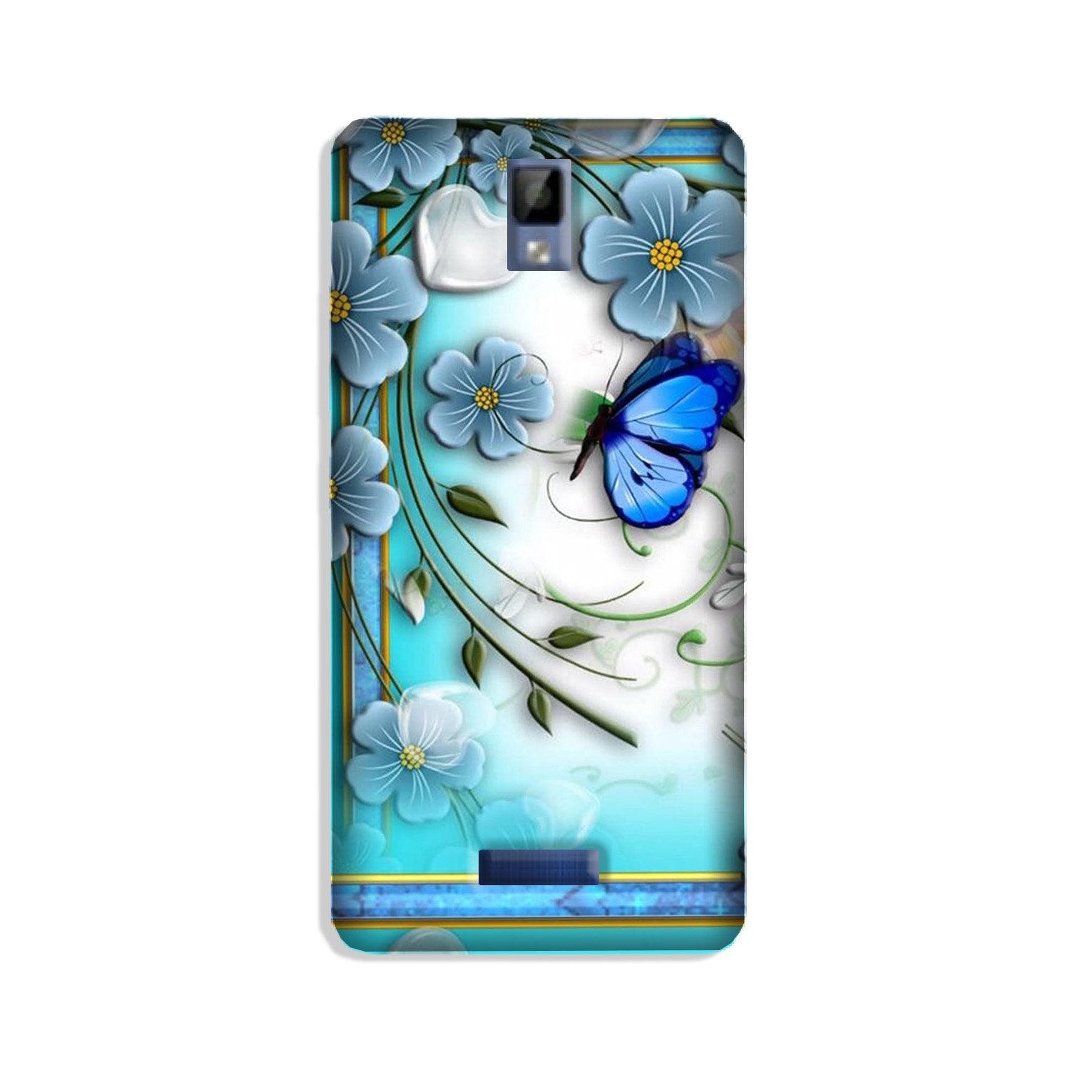 Blue Butterfly Case for Gionee P7